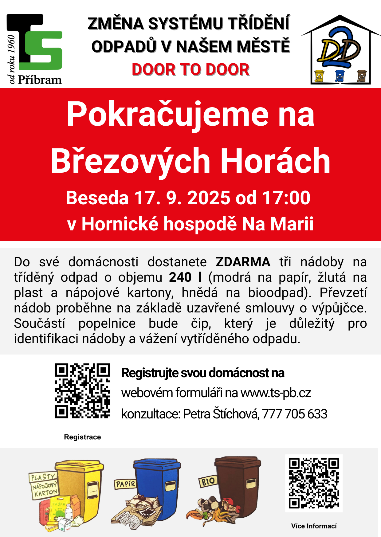 Beseda ke změně systému třídění odpadu - 1
