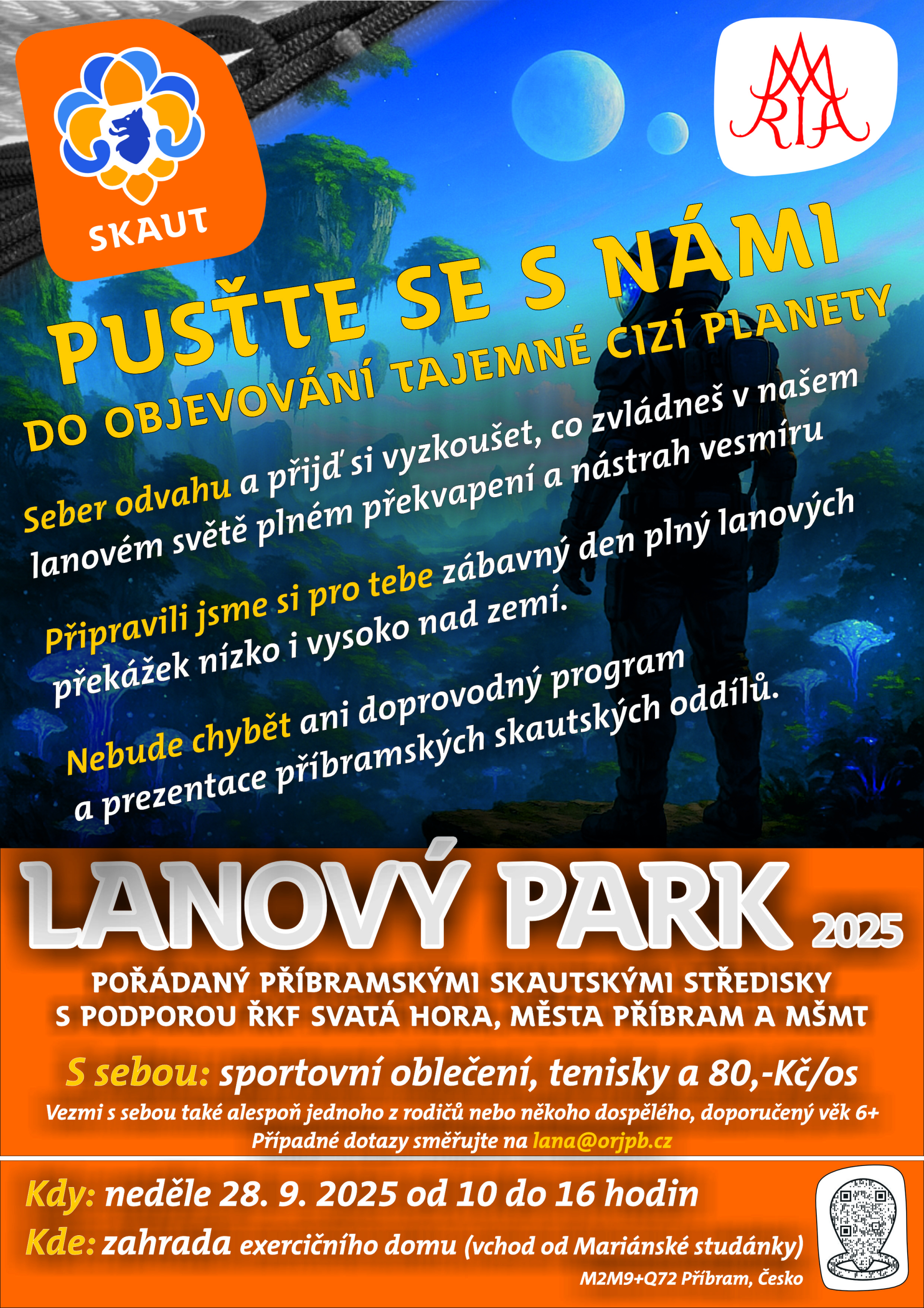 Lanový park na Svaté Hoře - 1