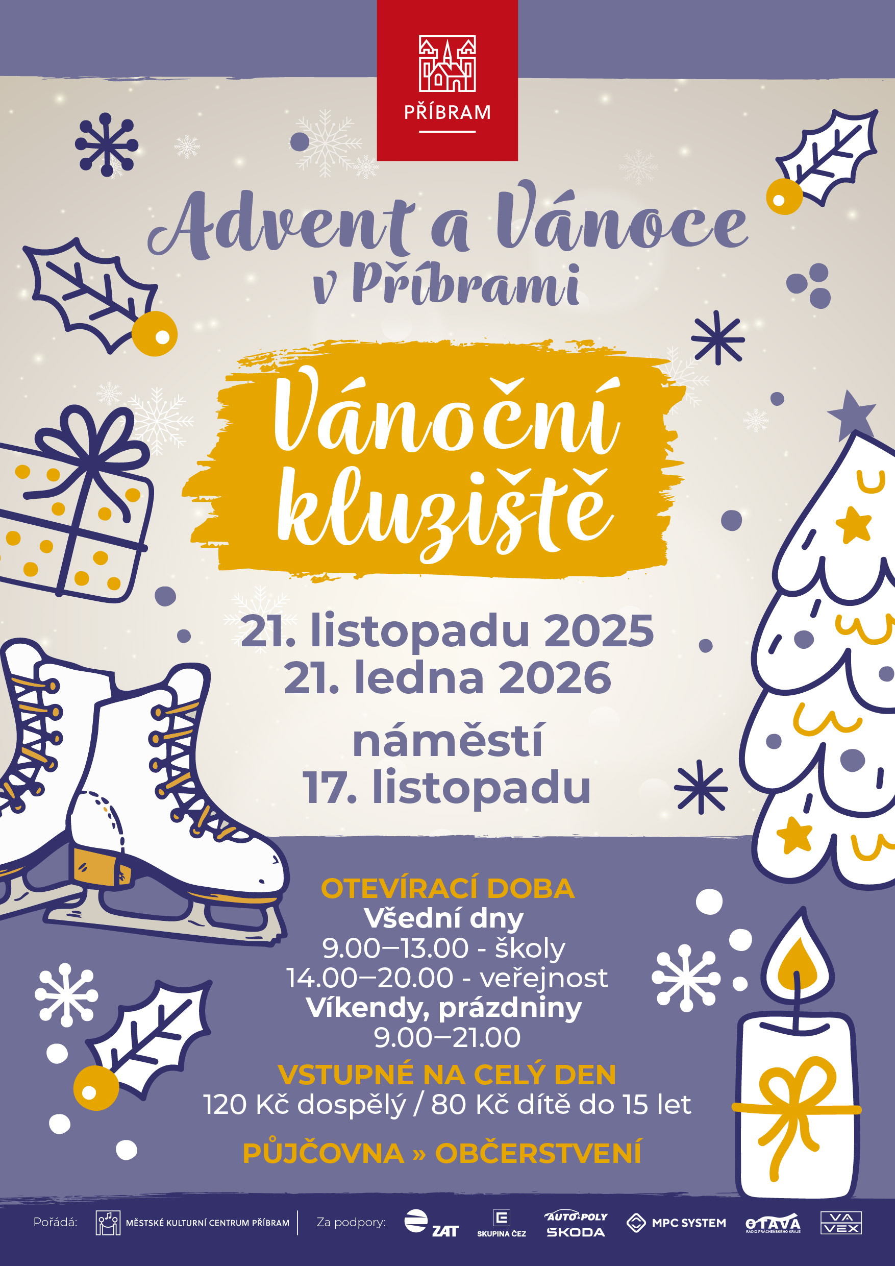 Vánoční kluziště na náměstí 17. listopadu - 4