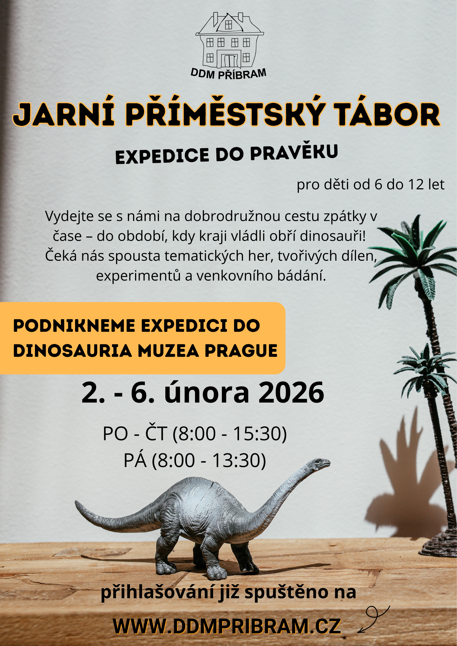 Expedice do pravěku - jarní příměstský tábor - 1