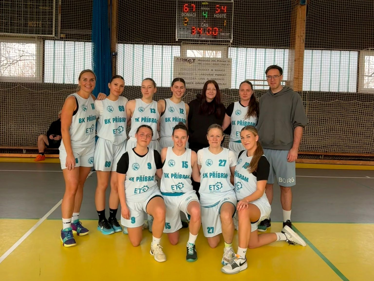 BK Příbram 2000 (ženy) - BC Benešov ´B´ - 1