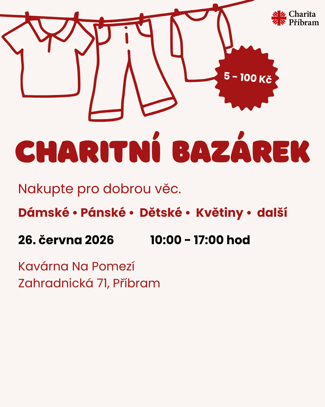 Charitní Bazárek  - 1