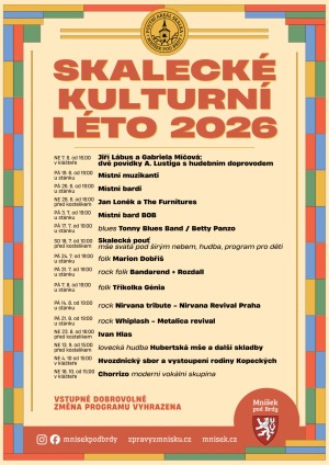 Program Skaleckého kulturního léta 2026