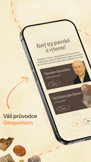 mobilní aplikace pro Geopark Brd a Podbrdska