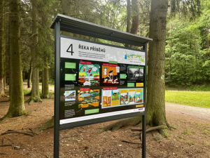 Objevte naučnou stezku v Lesoparku Litavka v nové podobě