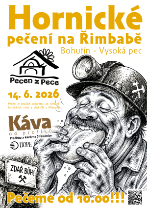 Pec leták Hornické pečení A3