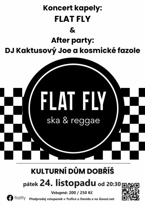 Plakat - flat - fly - dobris
