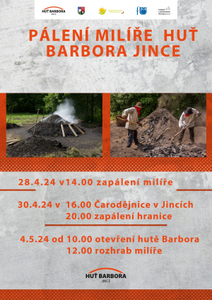 Plakát Huť Barbora A3 milíř