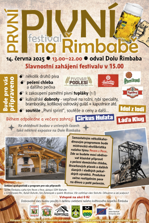Plakát pivní festival 2025 
