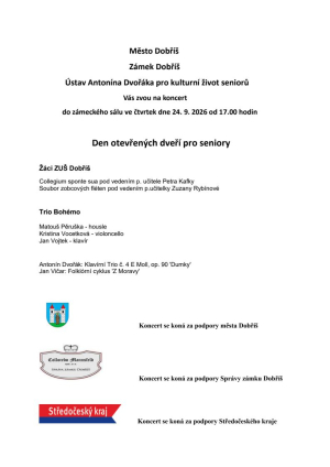Program - Dobris - 26 senior