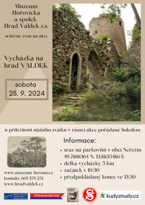 Vychazka - hrad - valdek