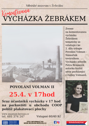 Vycházka Žebrák  -  duben 2025 - 1