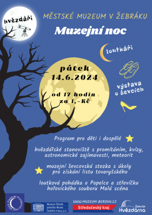 Zebrak - muzejni - noc