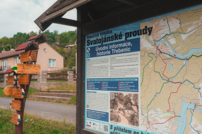 Naučná stezka Svatojanské proudy je dočasně uzavřena  