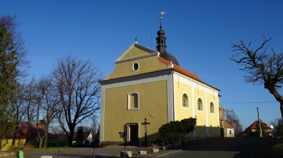Kostel sv. Jiljí, Hořovice - Původně gotický kostel z 13. století, barokně a nakonec rokokově upraven. (Foto Mgr. Jaroslav Hodrment ©)