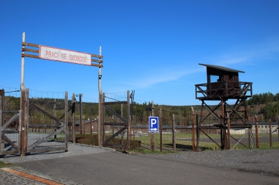 Památník Vojna, Lešetice - původně tábor pro vojenské zajatce a později tábor nucených prací pro politické odpůrce režimu. (Foto Mgr. Jaroslav Hodrment ©)