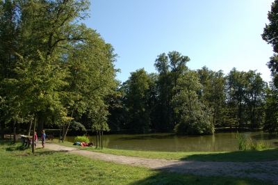 Zámecký park v Březnici