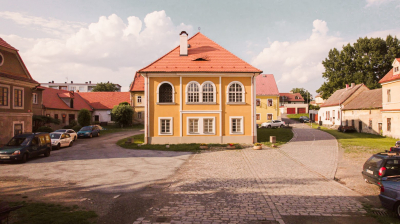 Židovská čtvrť se synagogou